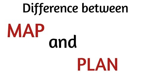 تفاوت بین Map و Plan