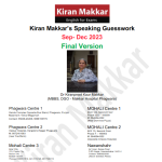 دانلود رایگان کتاب ماکار Makkar IELTS Speaking 2023